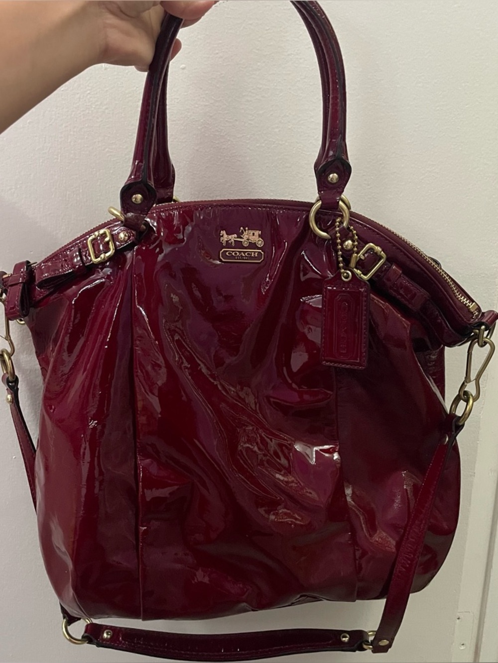 Coach Patent Leather Purse